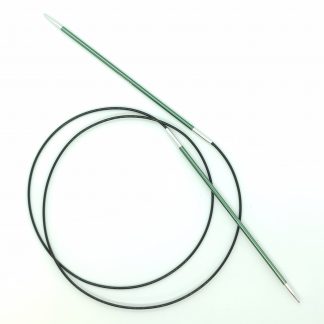 Спицы для вязания круговые KnitPro Zing 100см. фото