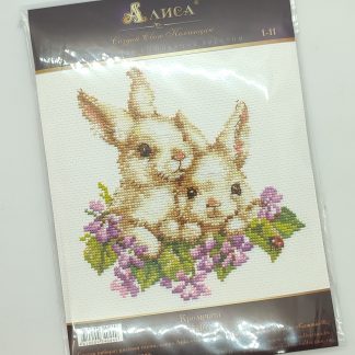 Набор для вышивания АЛИСА "Крольчата" 1-11 фото